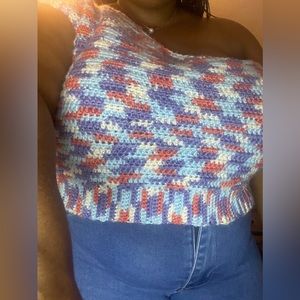 Crochet crop top